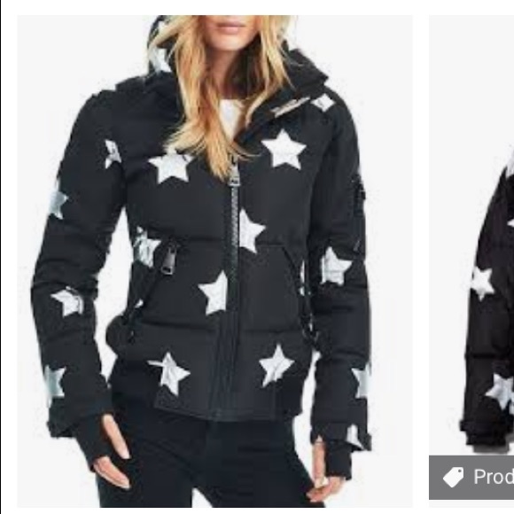 SAM. Jackets & Blazers - SAM Winter Bomber Jacket Stars Sz M